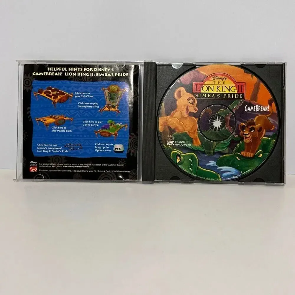 Lot of (6)Vintage PC Games Harry Potter, Spy Kids, Allegiance, Lion King II Simb